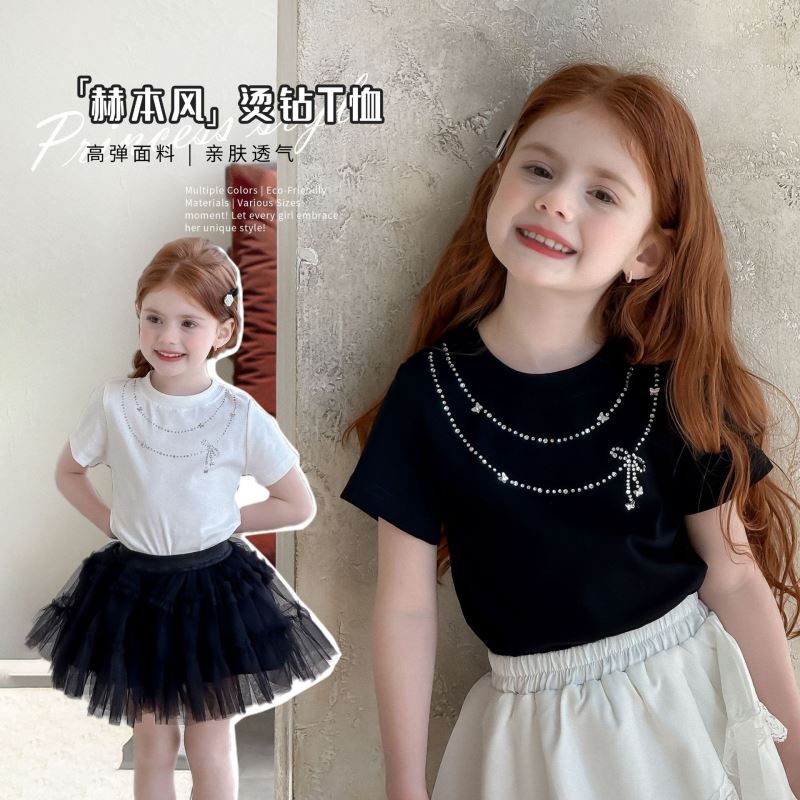 2025夏新作LMM★子供服　トップス★90cm〜150cm 2色