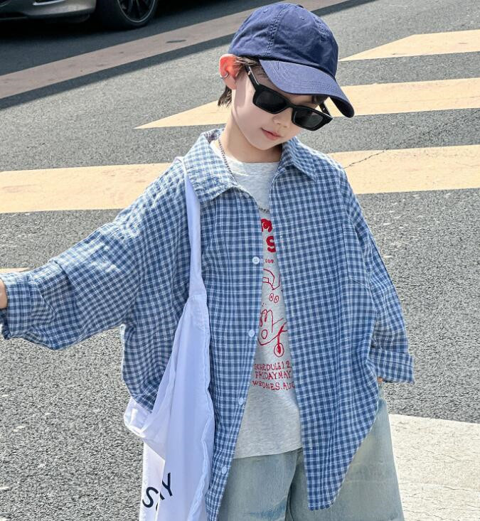 「2025」子供服★トップス★ワイシャツ★長袖★韓国風子供服★90cm〜150cm