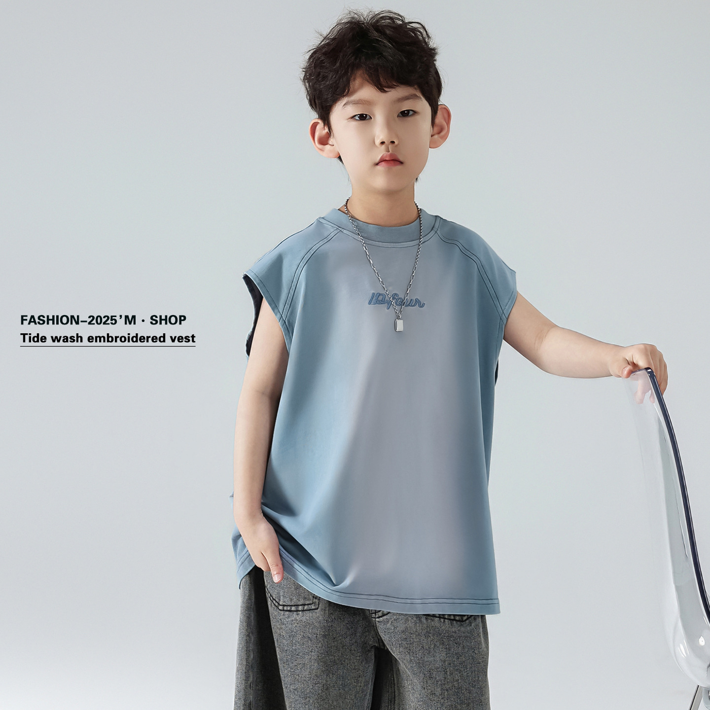 「2025」子供服★トップス★ベスト★韓国風子供服★90cm〜150cm