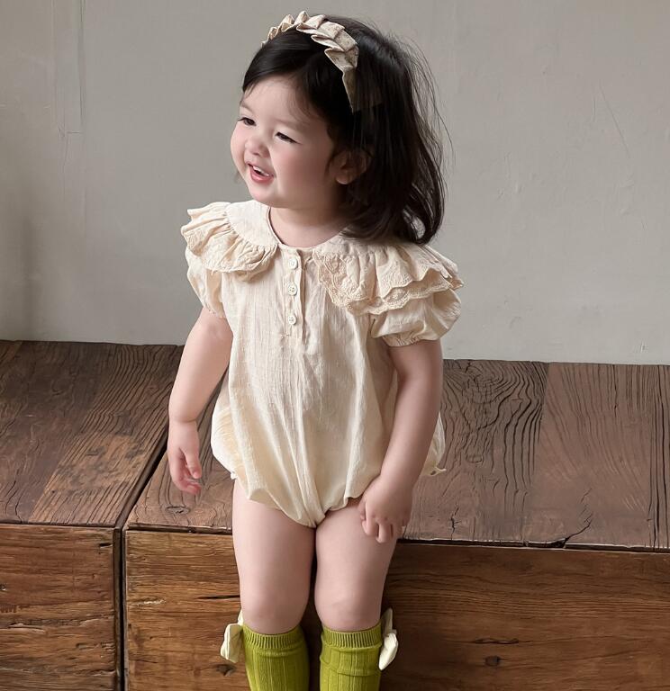 2025新入荷★ベビー服　ロンパース★66cm〜90cm 2色