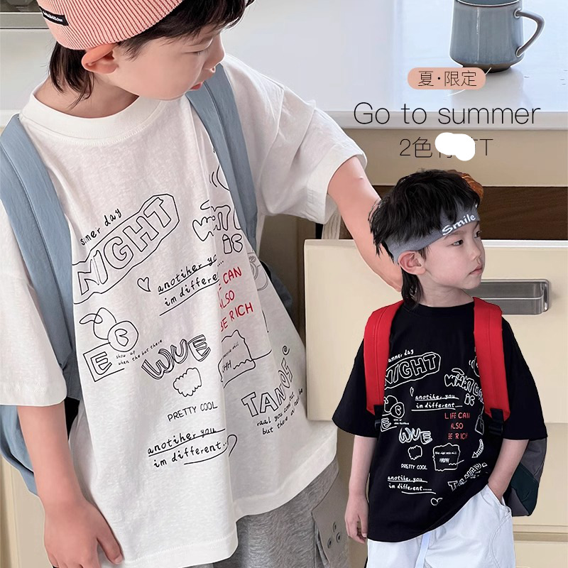 「2025」子供服★トップス★Tシャツ★韓国風子供服★2色90cm〜170cm