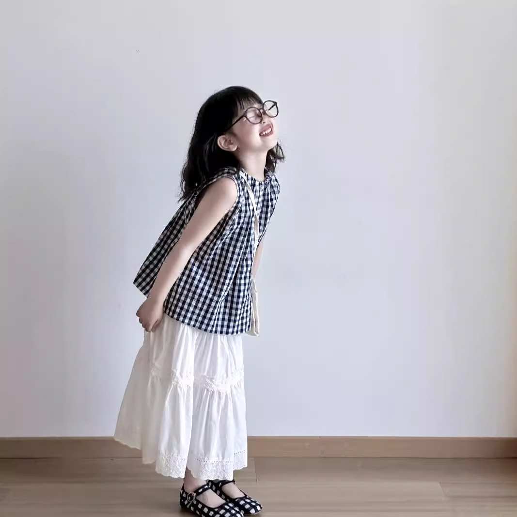 2025★夏新作★韓国風子供服★トップス★スカート★90cm〜150cm 2色