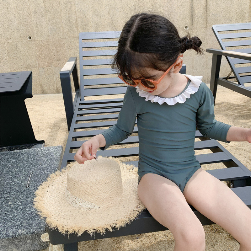 「2025」子供服★水着★長袖★韓国風子供服★90cm〜140cm