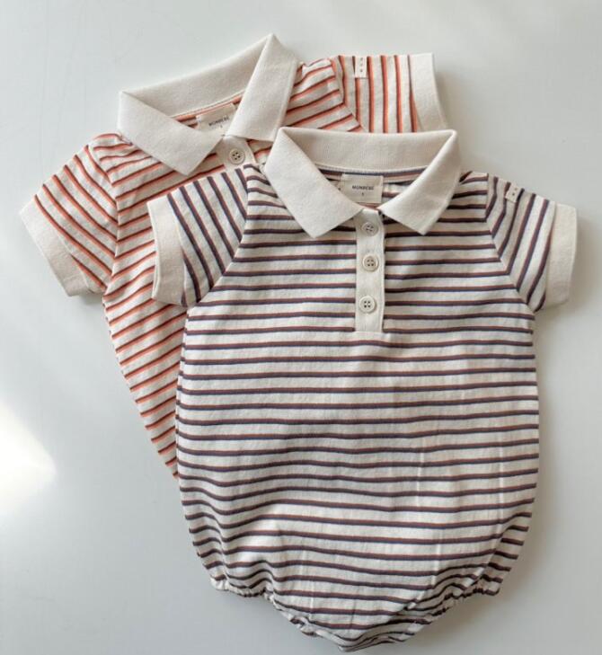2025新入荷★ベビー服　ロンパース★66cm〜100cm 2色