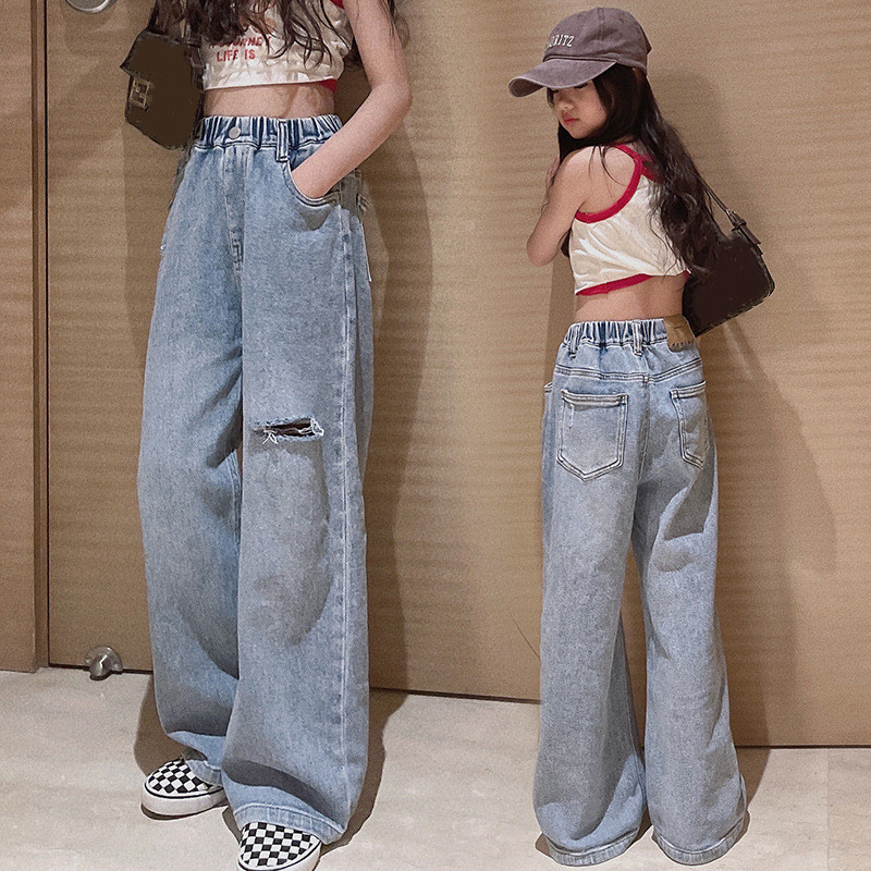 「2025」子供服★ズボン★ボトムス★ジーンズ★韓国風子供服★120cm〜170cm