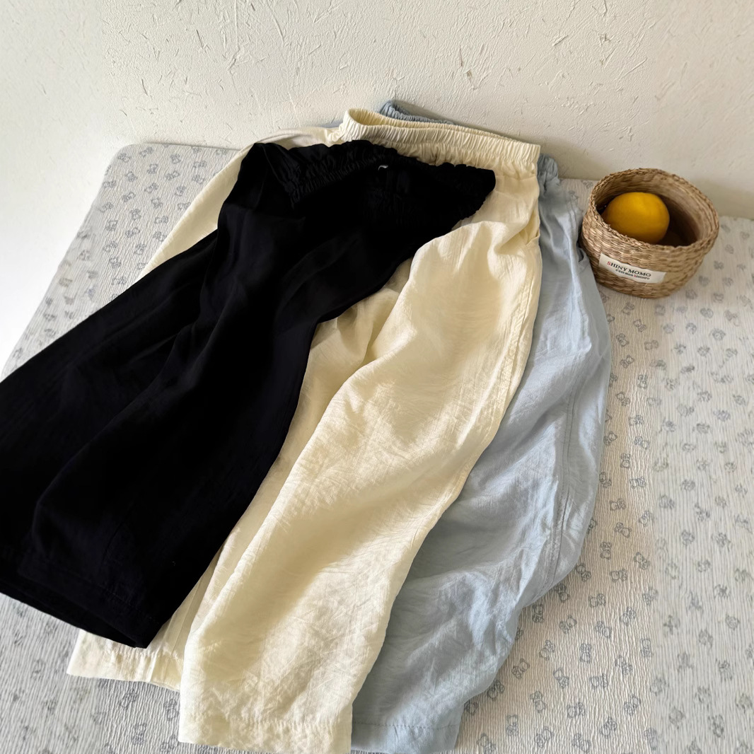 2025新入荷Y★子供服　ズボン★90cm〜150cm 3色