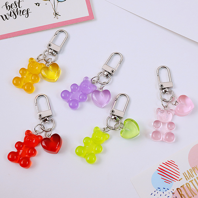 ★可愛いキーホルダー　装飾品★ぬいぐるみキーチェーン★5色