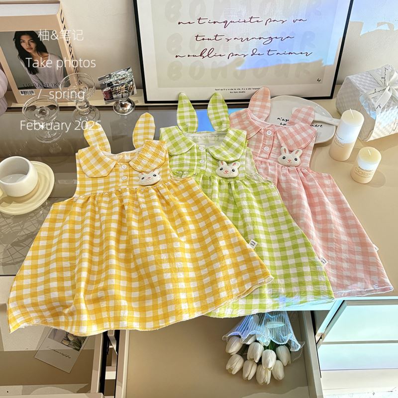 2025新品★子供服　ワンピース★80cm〜140cm 3色