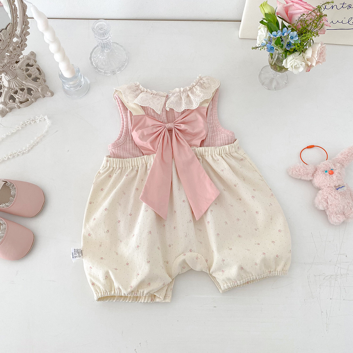 「2025」子供服★トップス+ロンパース★セットアップ★韓国風子供服★66cm〜90cm