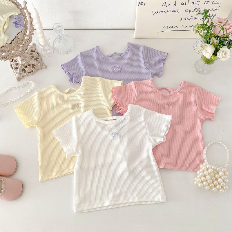 「2025」子供服★トップス★Tシャツ★韓国風子供服★4色73cm〜100cm