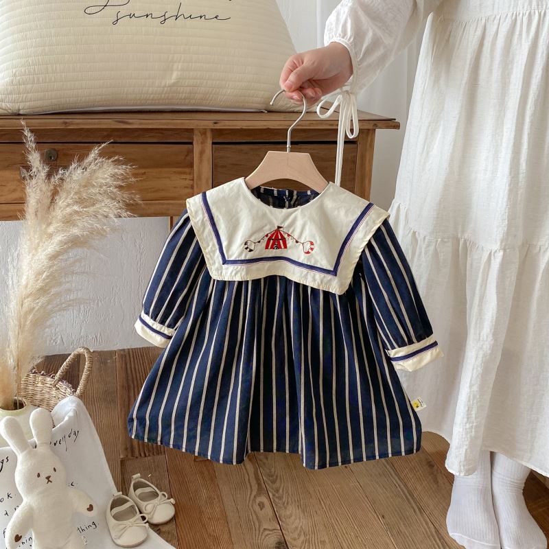 2025秋新品★子供服　ワンピース★73CM〜130cm