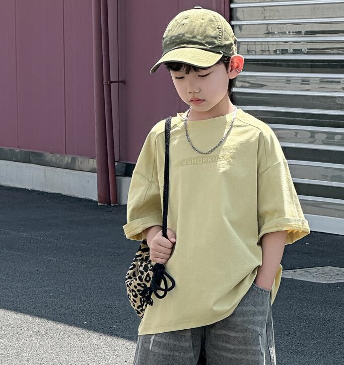 「2025」子供服★トップス★Tシャツ★韓国風子供服★2色90cm〜150cm