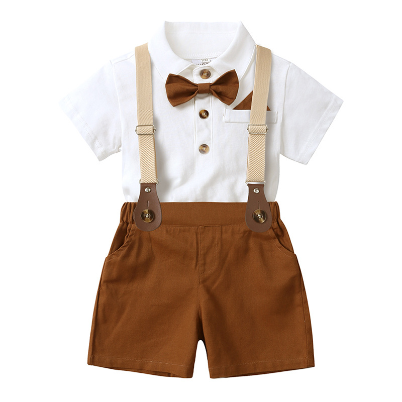 「2025」子供服★ロンパース+サロペット★セットアップ★格好いい★70cm〜100cm