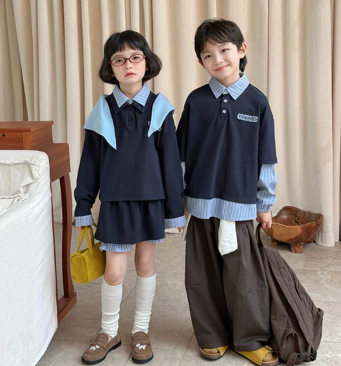 2025秋新品MXW★子供服　トップス&上下セット★90cm〜150cm
