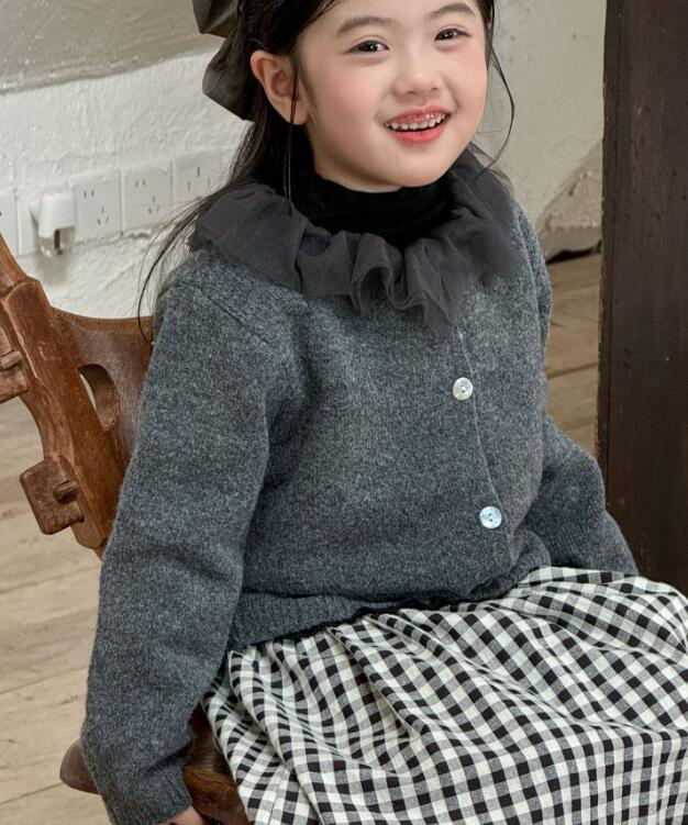 2025秋新品LB★子供服 　カーディガン★90cm〜140cm