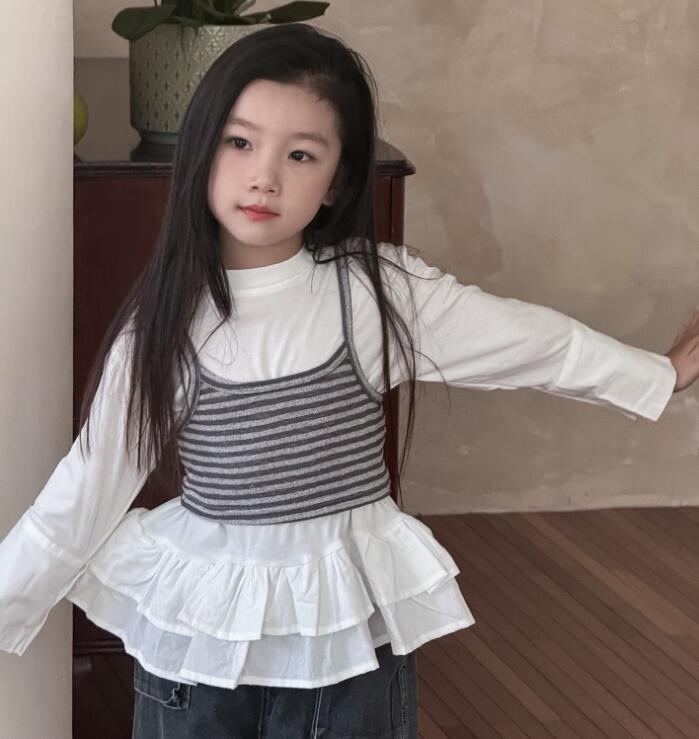2025秋新作★子供服　トップス　ベスト無し★90cm〜150cm