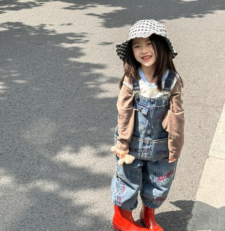 2025秋冬SJ★子供服　サロペット★80cm〜130cm 2色