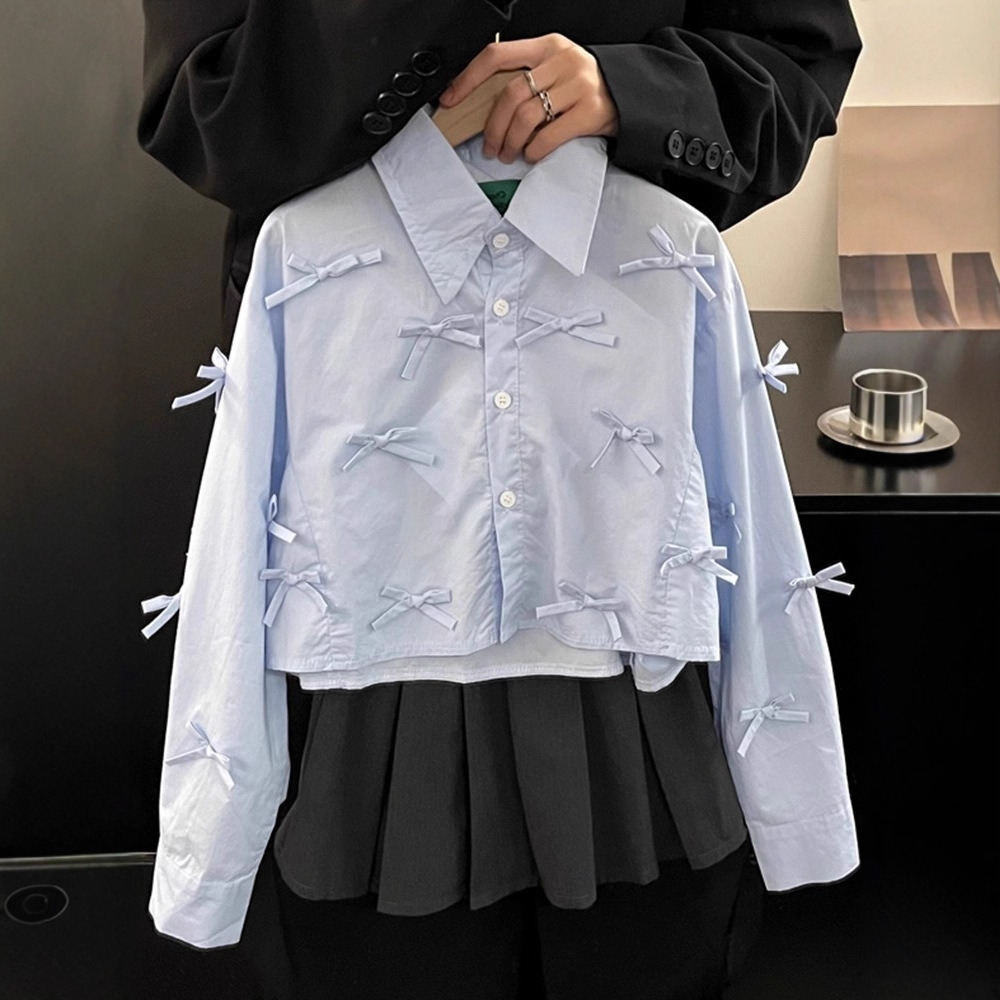 2025秋新作★子供服　シャツ　トップス★7/90-95cm〜17/130-140cm