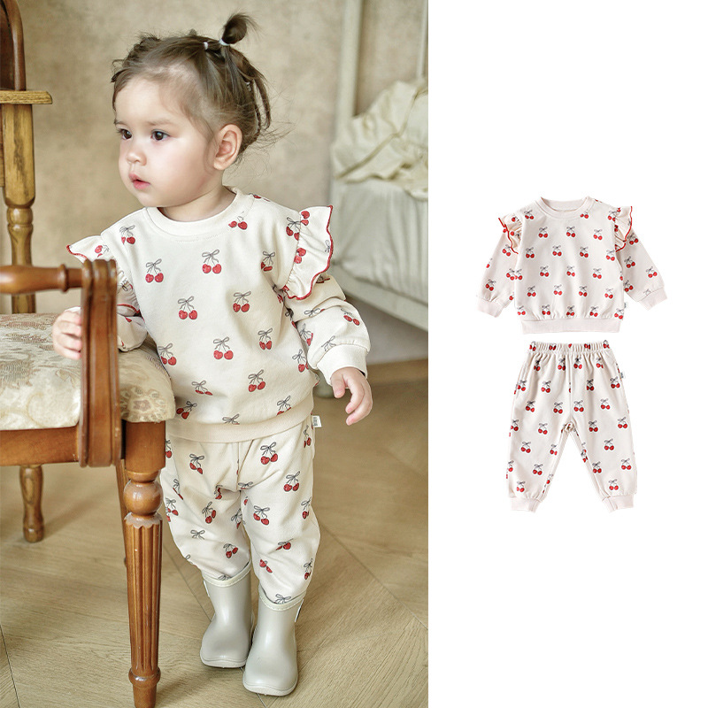 2025秋新品★子供服　セットアップ★80cm〜120cm