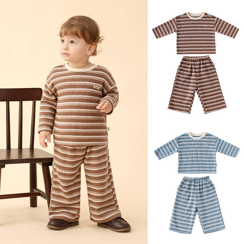 2025秋新品★子供服　セットアップ★80cm〜130cm 2色