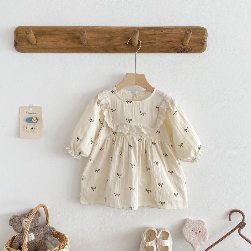 2025秋新品★子供服　ワンピース★80cm〜130cm