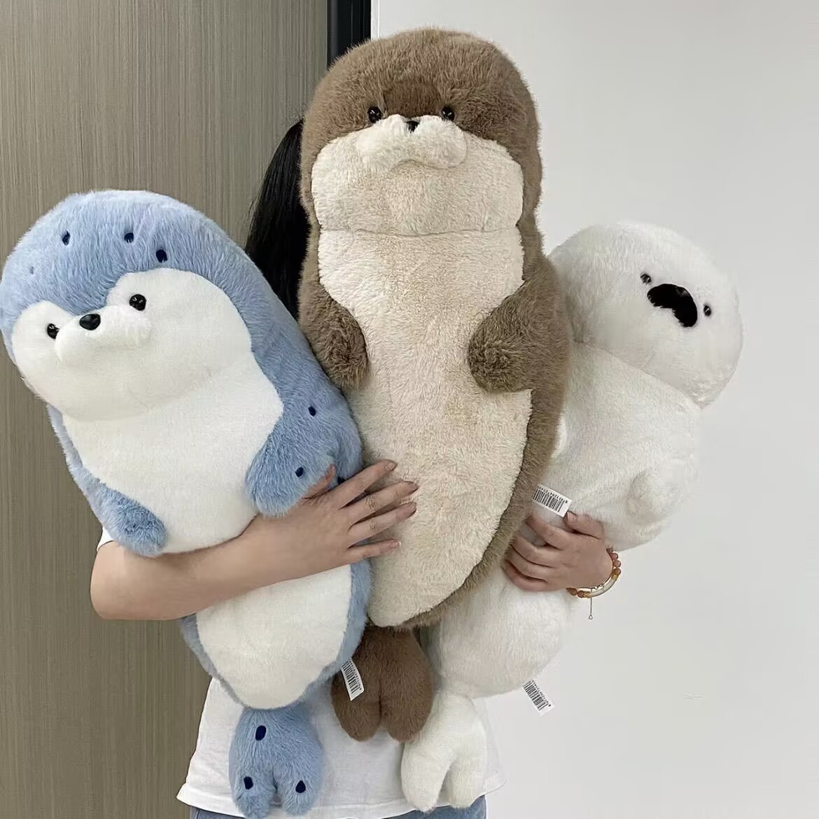 子供用品★ベビー玩具・ホビー★なだめぬいぐるみ★3色