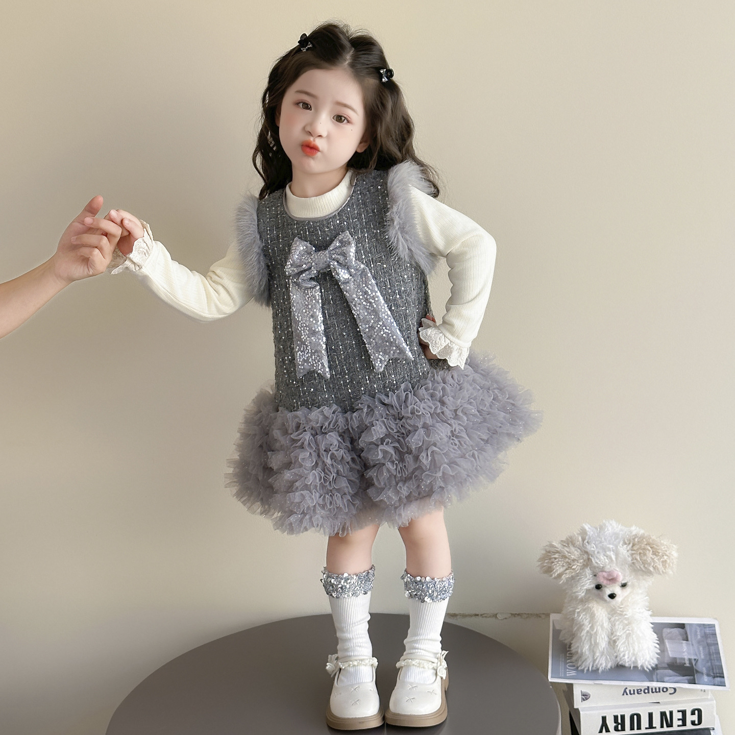 2025秋冬新品★子供服　セットアップ★90cm〜140cm 2色