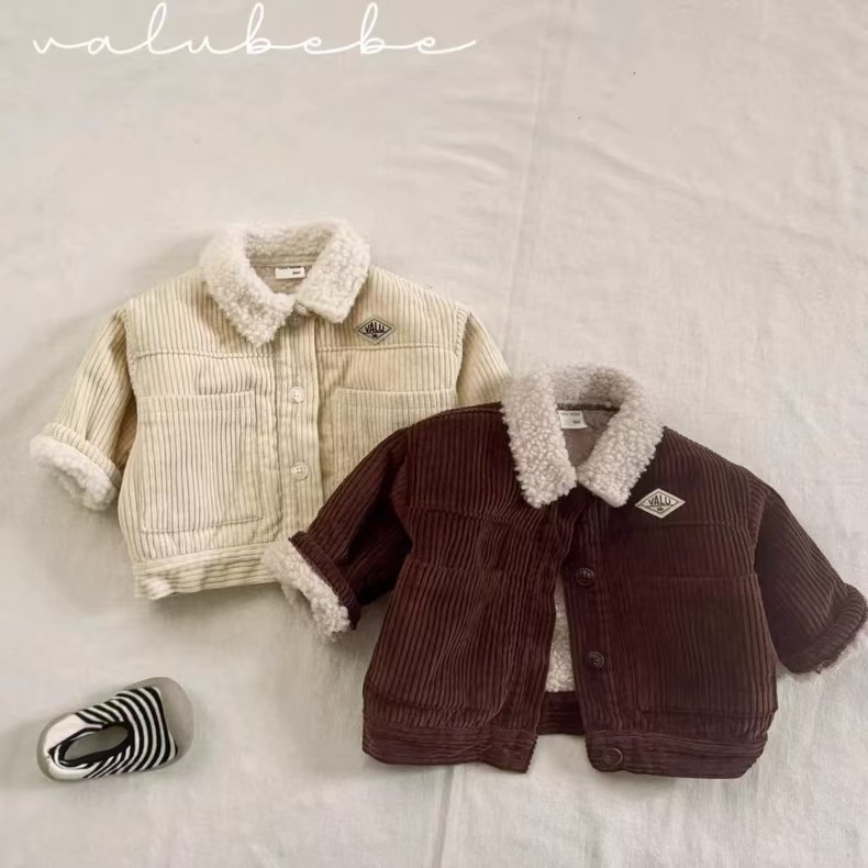 2025冬新品★子供服 　コート★73CM〜110cm 2色