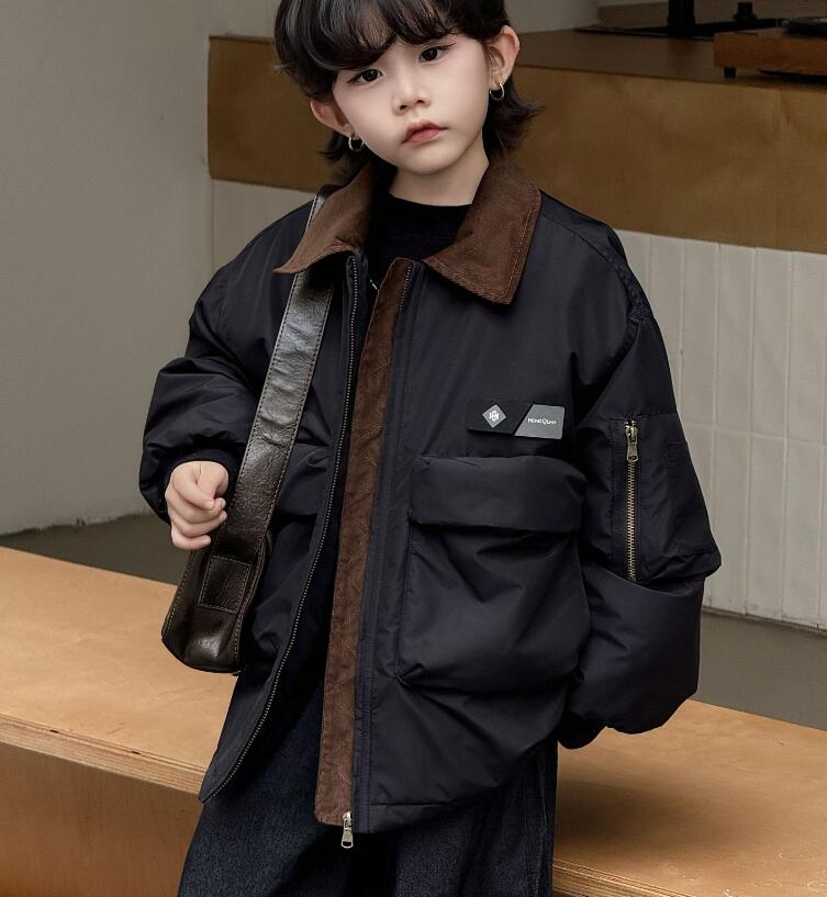 2025冬新品★子供服 　コート★100cm〜160cm 2色