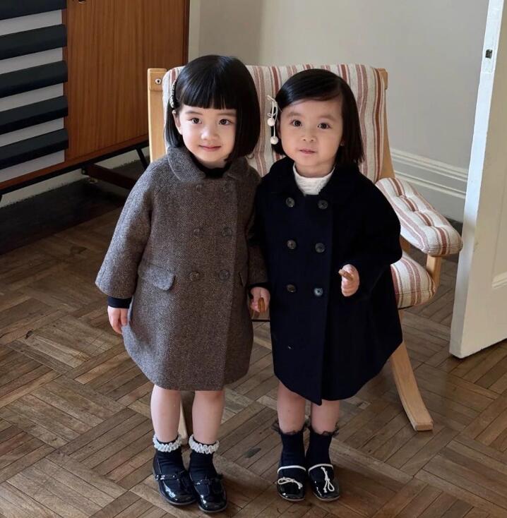 2025新品★子供服 　コート★90cm〜140cm 2色