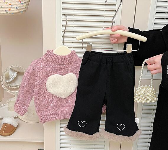 2025冬新品LL★子供服　ズボン　裏起毛★73〜110