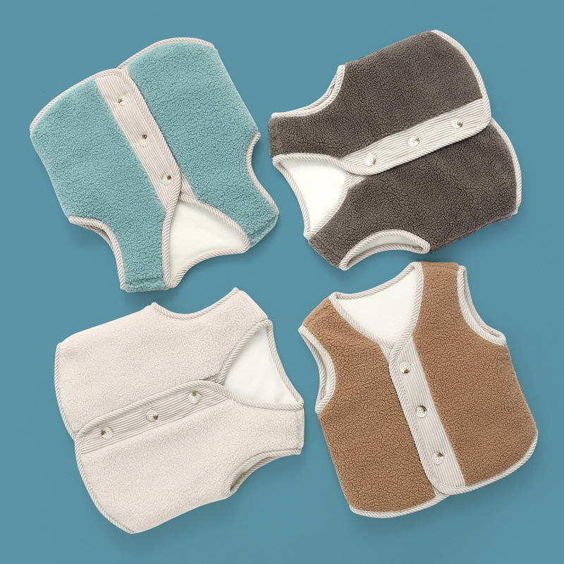 2025新品★子供服 　ボアベストコート★90~130 4色