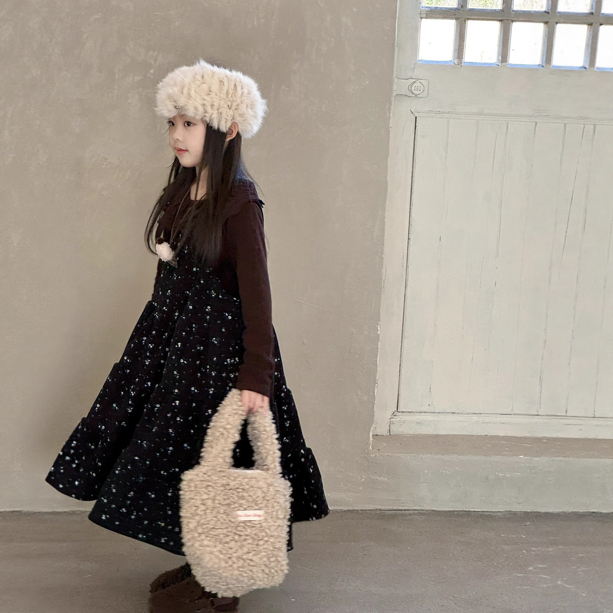 2025冬新品Y★子供服　ワンピース★90cm〜150cm