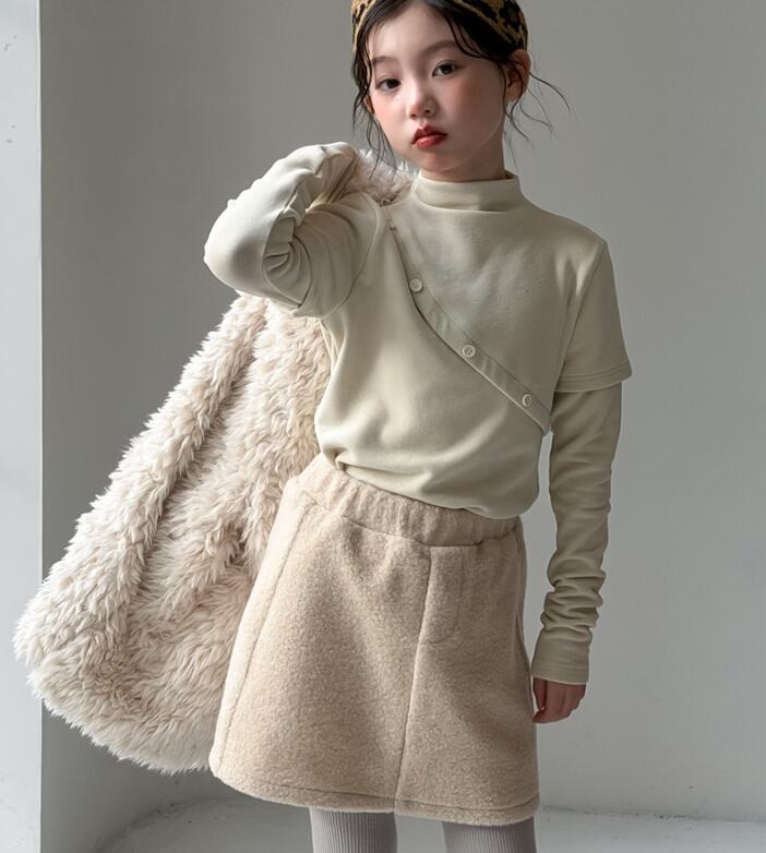 2025冬新作★子供服　トップス&スカート分けて★120cm〜160cm