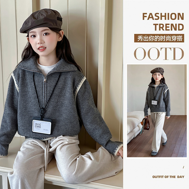 2025年新★子供服　セーター★120cm〜170cm