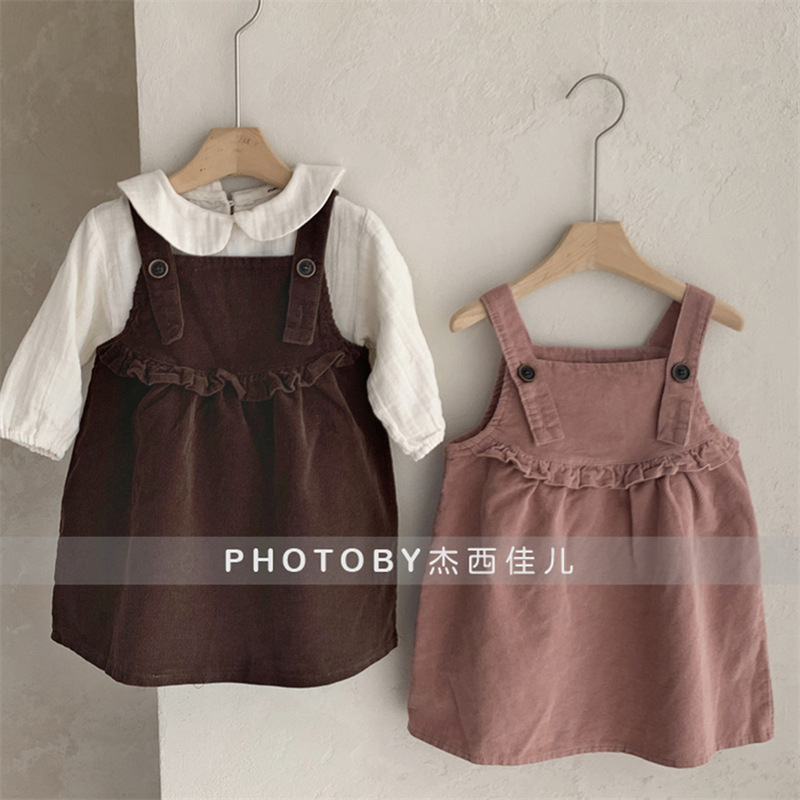 2026新品h★子供服　ワンピース★80cm〜120cm 2色