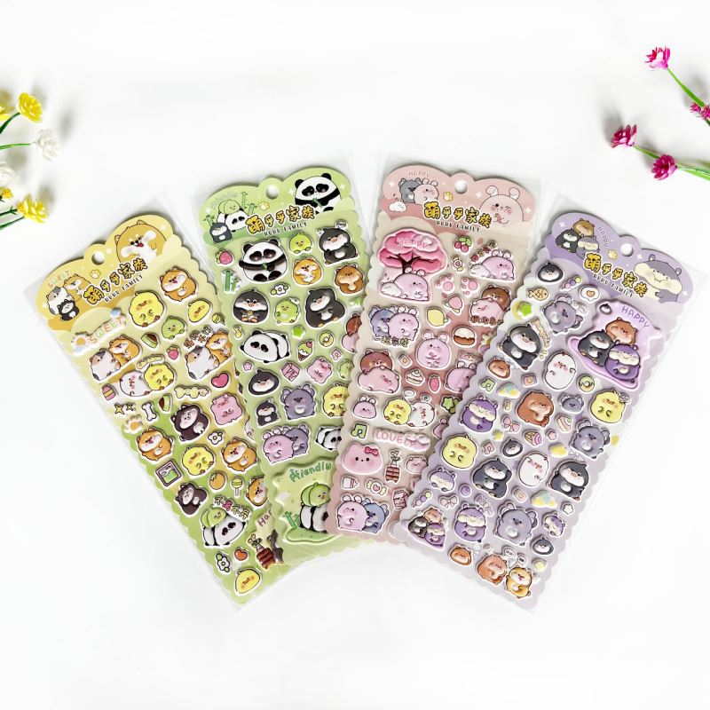 子供お褒めシール★立体エンボス★防水ステッカー ★DIY デコレーション用