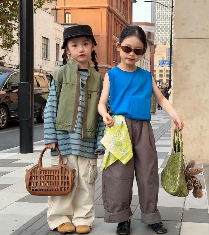 2026新作JS★子供服　トップス&ズボン&ベストコート★90cm〜140cm