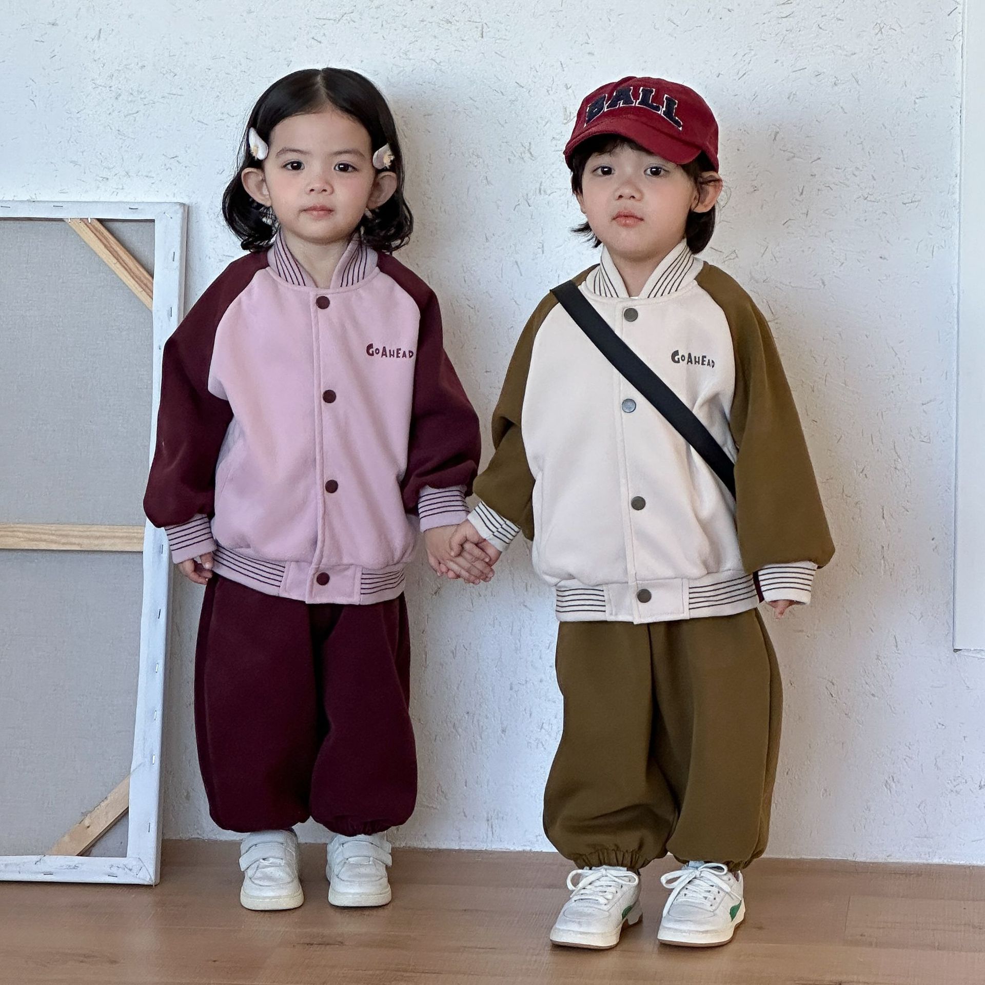 2026★春秋新作★韓国風ベビー服★セットアップ★80cm〜150cm 2色