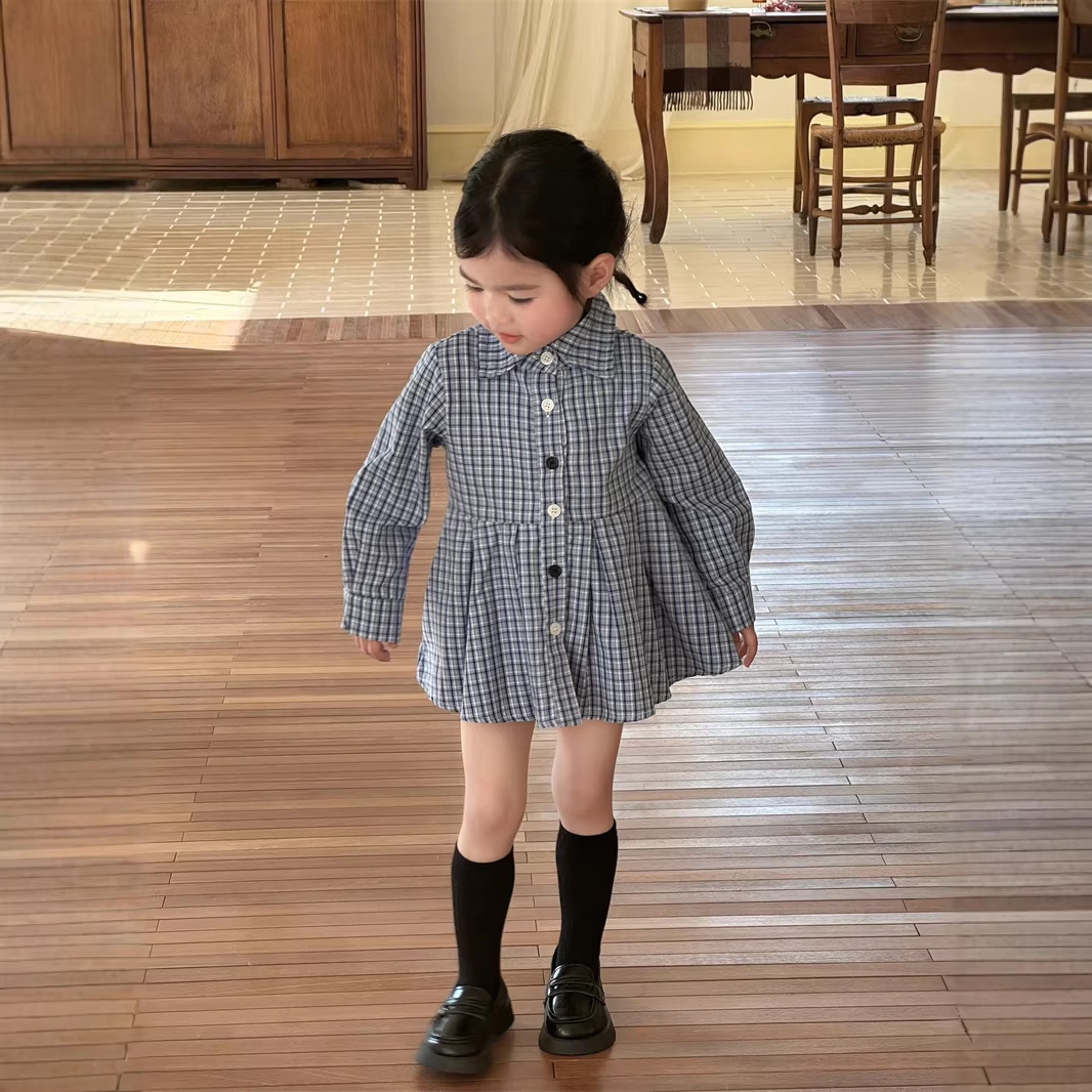 2026★春秋新作★韓国風子供服★カーディガン★ワンピース