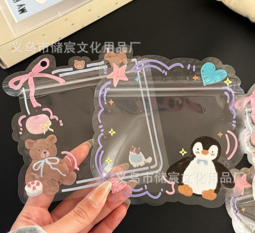 ★チャック袋★アクセサリー・ギフト包装用　10枚入/点★DIY包装資料