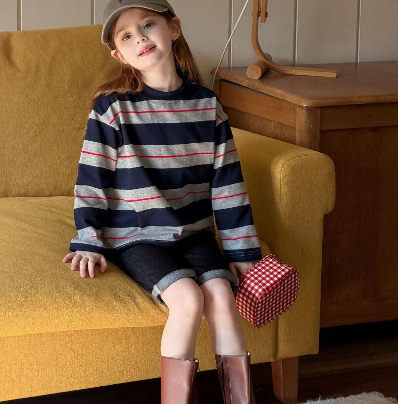 2026新作LMM★子供服　トップス★90cm〜150cm 2色