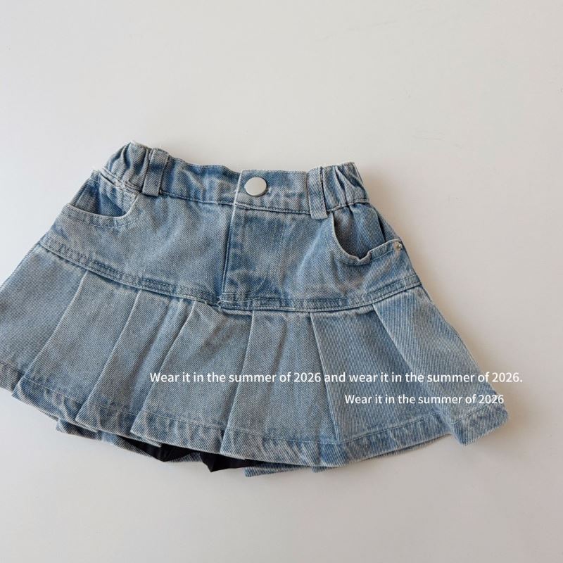 「2026」子供服★デニム★スカート★韓国風子供服★80cm〜150cm