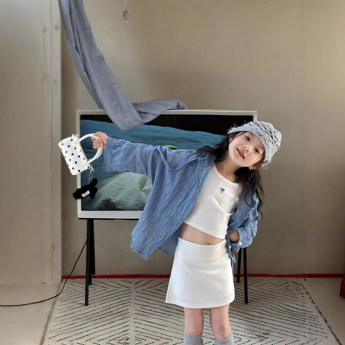 2026★夏新作★韓国風子供服★シャツ★100cm〜150cm