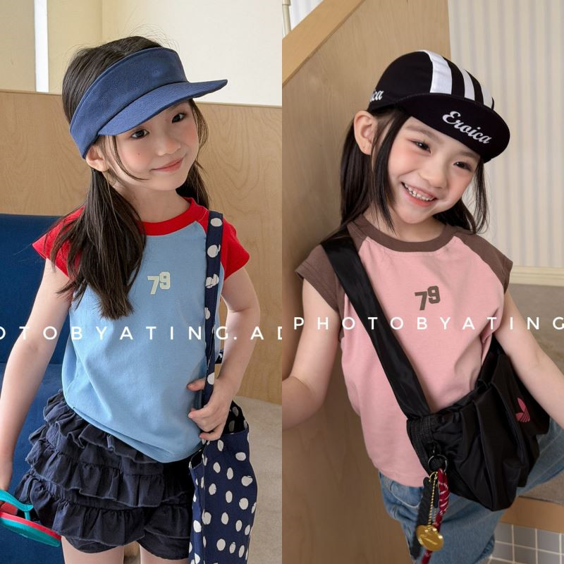 2026新作SJ★子供服　トップス★80cm〜130cm 2色