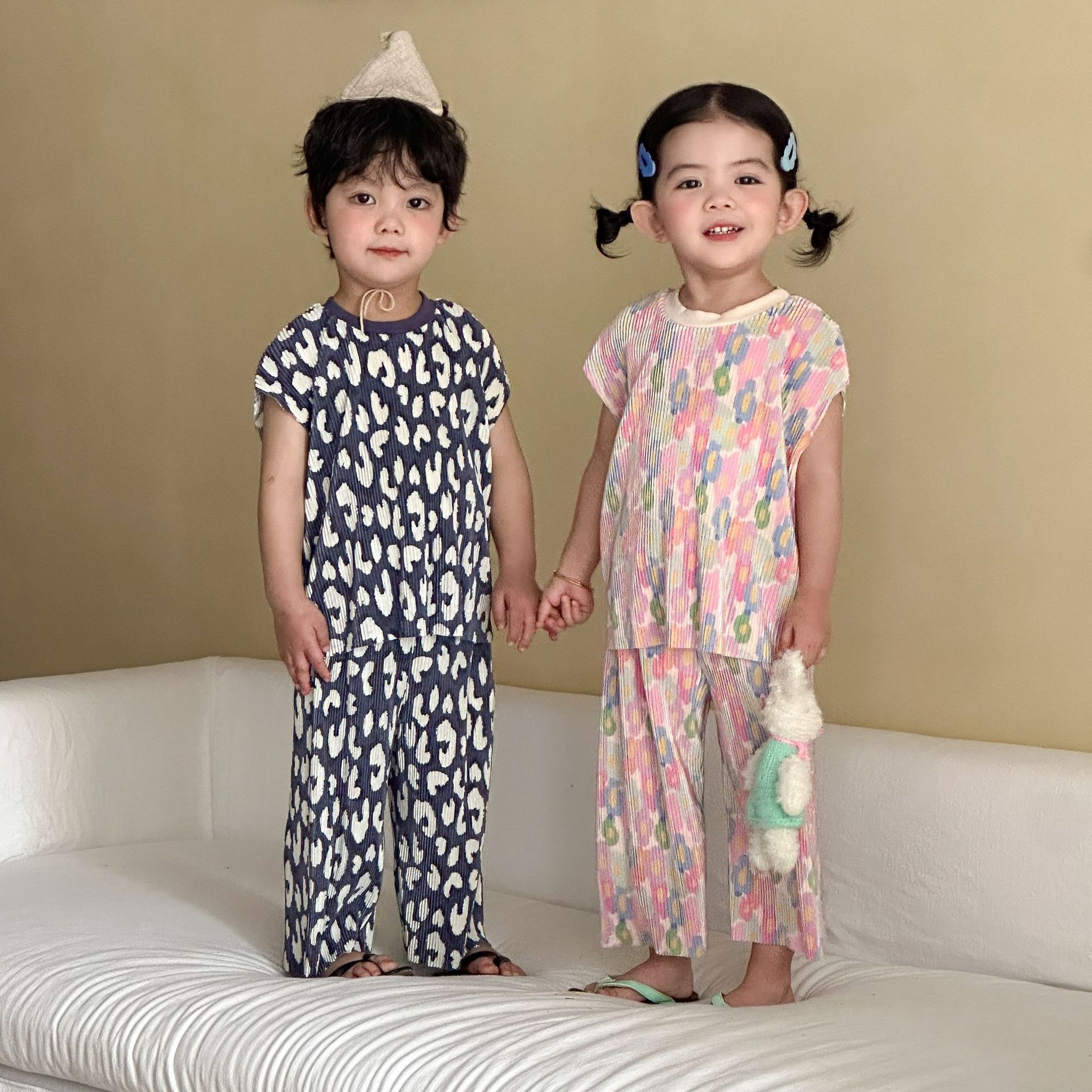 2026★夏新作★韓国風ベビー服★トップス+ズボン★80cm〜150cm 6色
