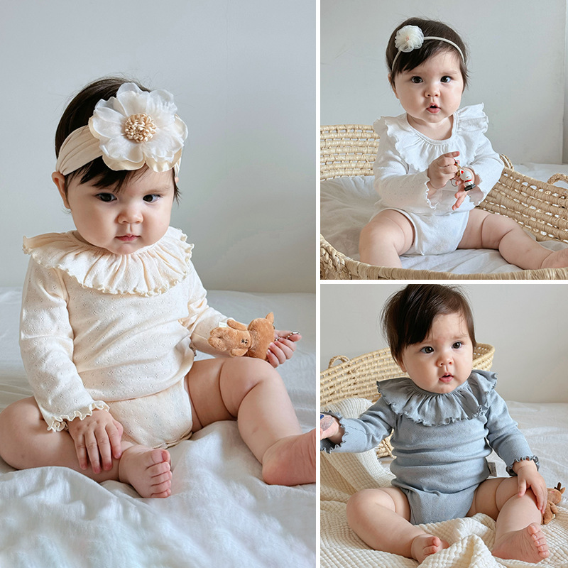 「2026」子供服★ロンパース★ベビー★長袖★韓国風子供服★3色66cm〜90cm