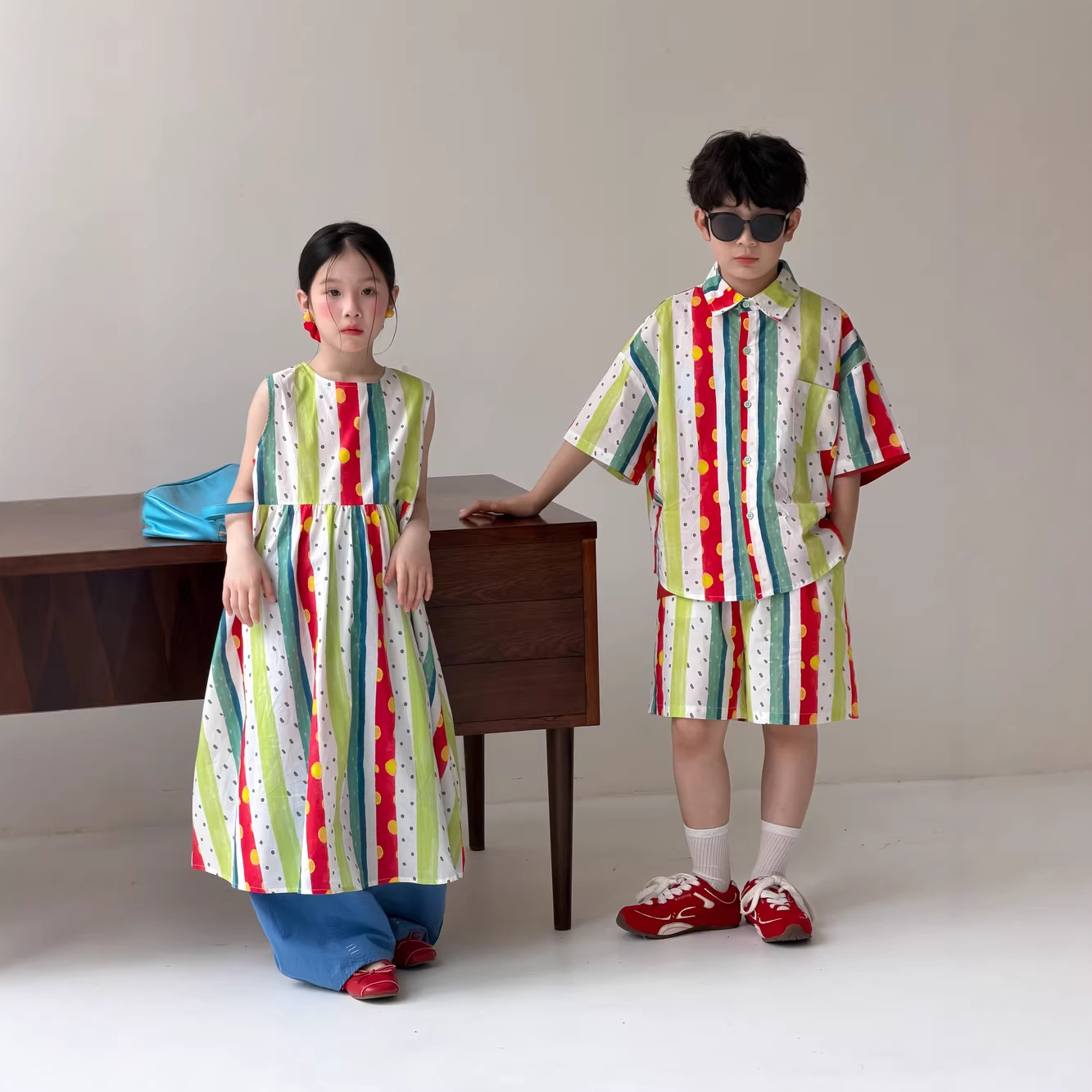 2026★夏新作★韓国風ベビー服★トップス+ズボン★ワンピース