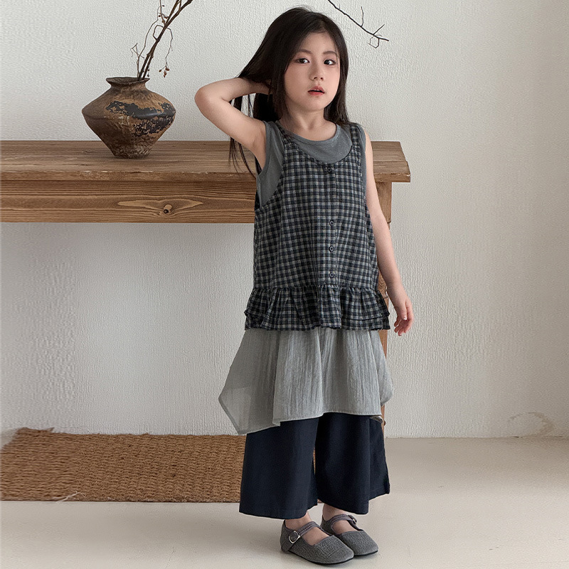 2026新作DD★子供服　ベスト&格子ベスト&ズボン分けて★100cm〜160cm
