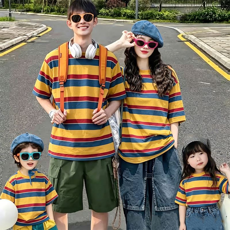 2026新作★子供服&親子服　トップス&ズボン分けて★90〜150/S〜4XL